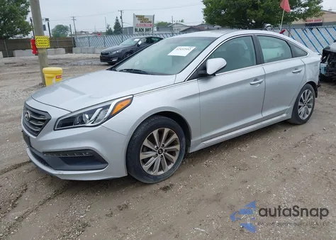 2015 Hyundai Sonata Sport z USA, uszkodzony, nr VIN 5NPE34AF7FH045908